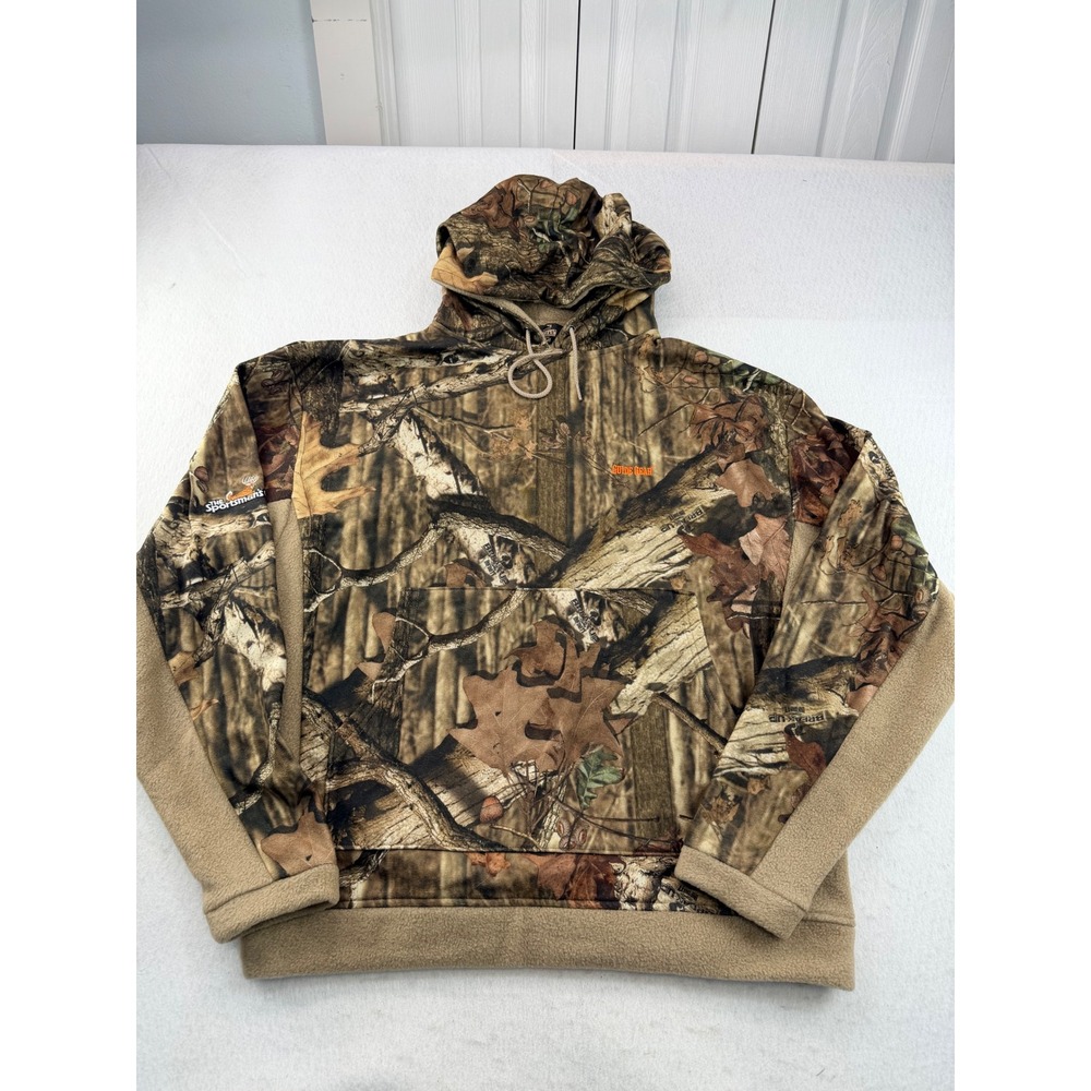 Guide Gear Sportsman's Guide Realtree Camo Fleece Hoodie Men's Large Hunting